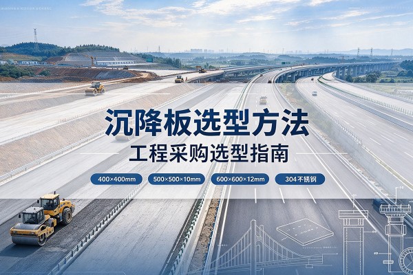 天台沉降板选择方法