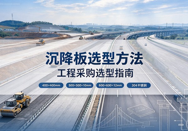 天台沉降板选择方法
