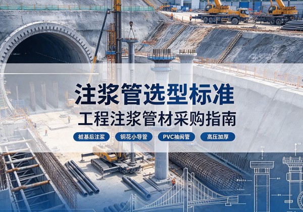 天台注浆管选型标准
